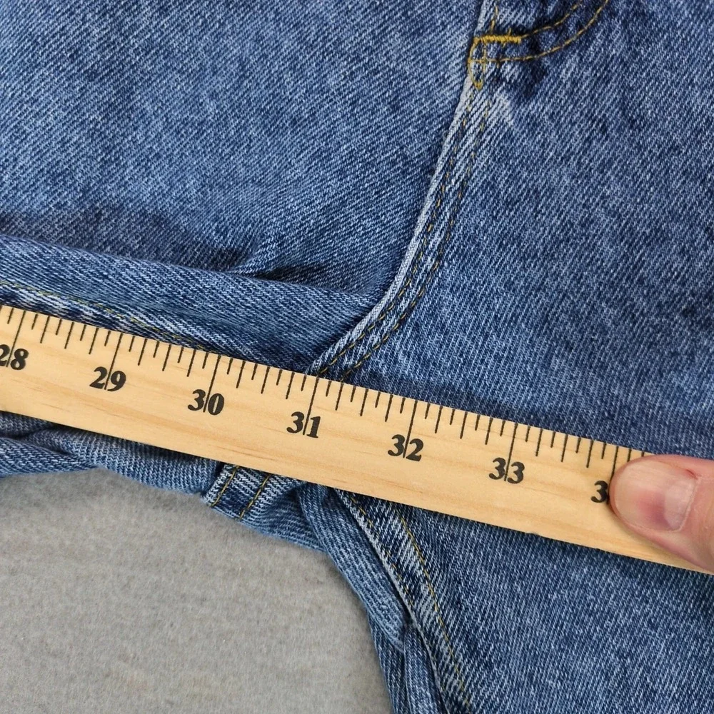 Vintage‎ 80s Lee Blue Mom Jeans Womens 10 30x31 High Rise c1987 USA Made Elastic